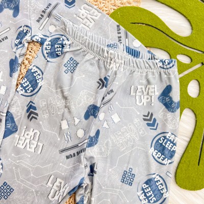 Conj. Body Manga Longa e Calça em Malha Térmica Level Up - Cinza